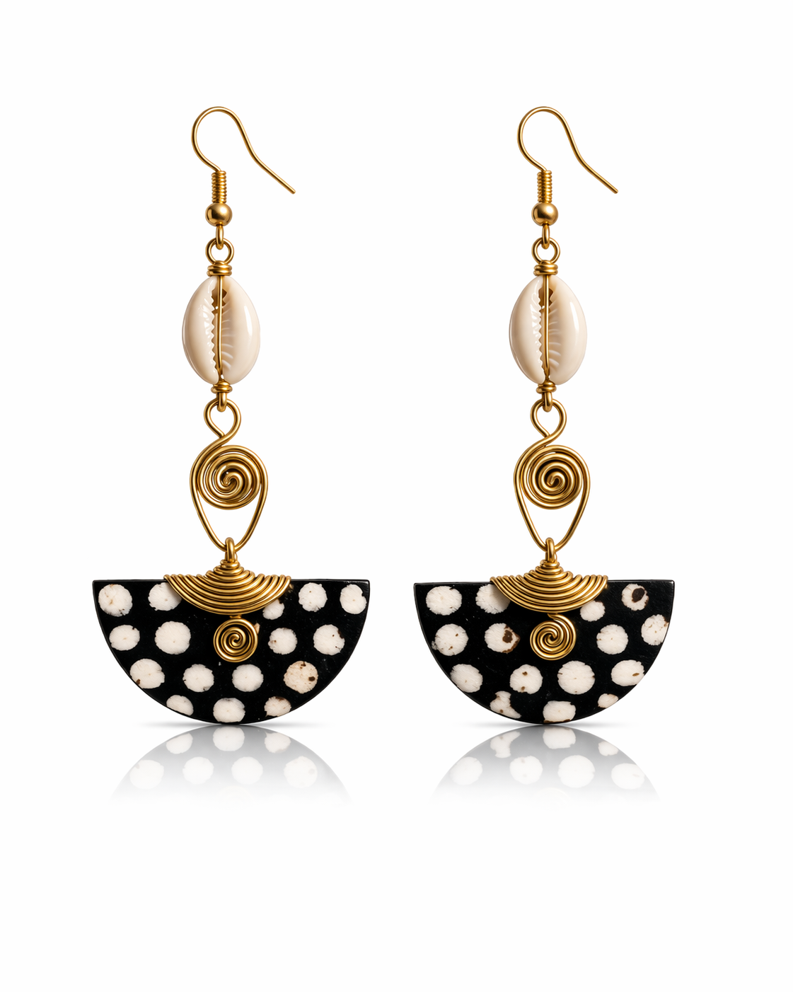 Sankofa Spiral Drops