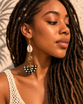 Sankofa Spiral Drops