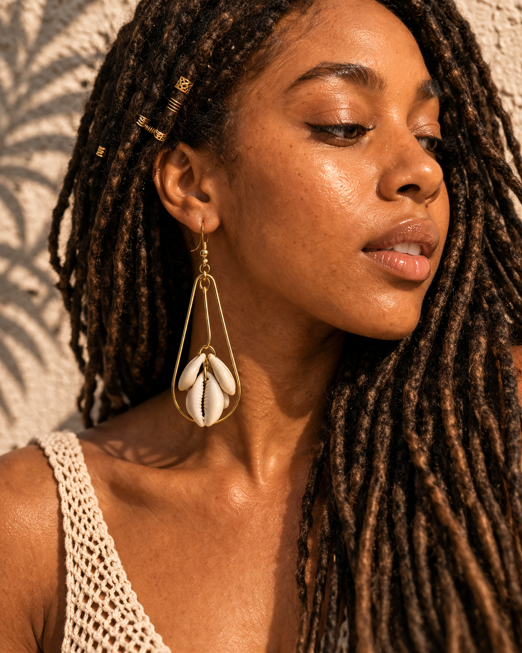 Cowrie Cluster Bloom Drops