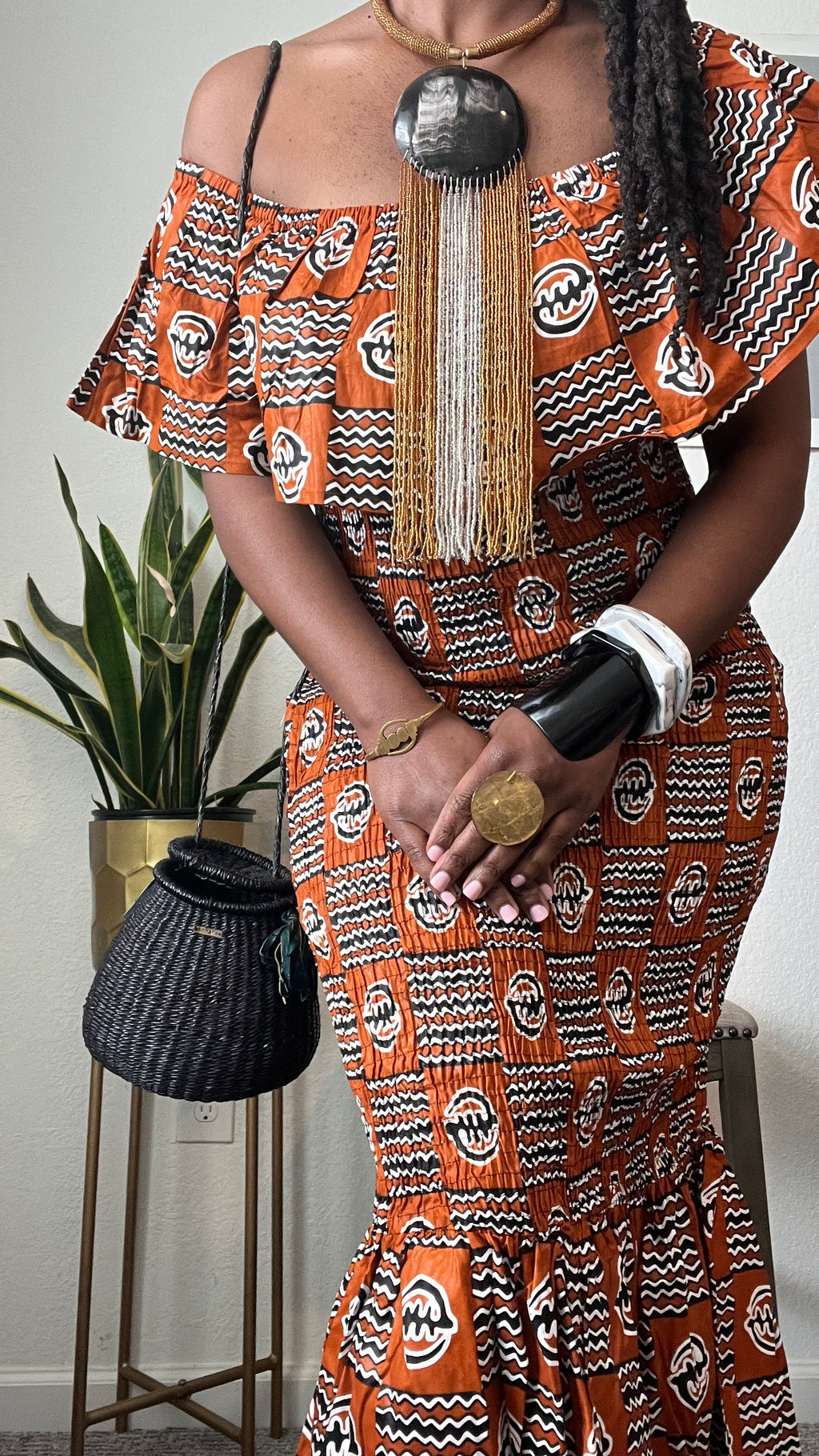 Gye Nyame Mermaid Dress