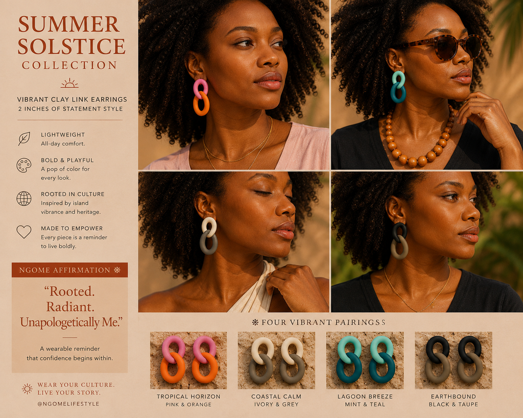GOLDEN HOUR LINK EARRINGS