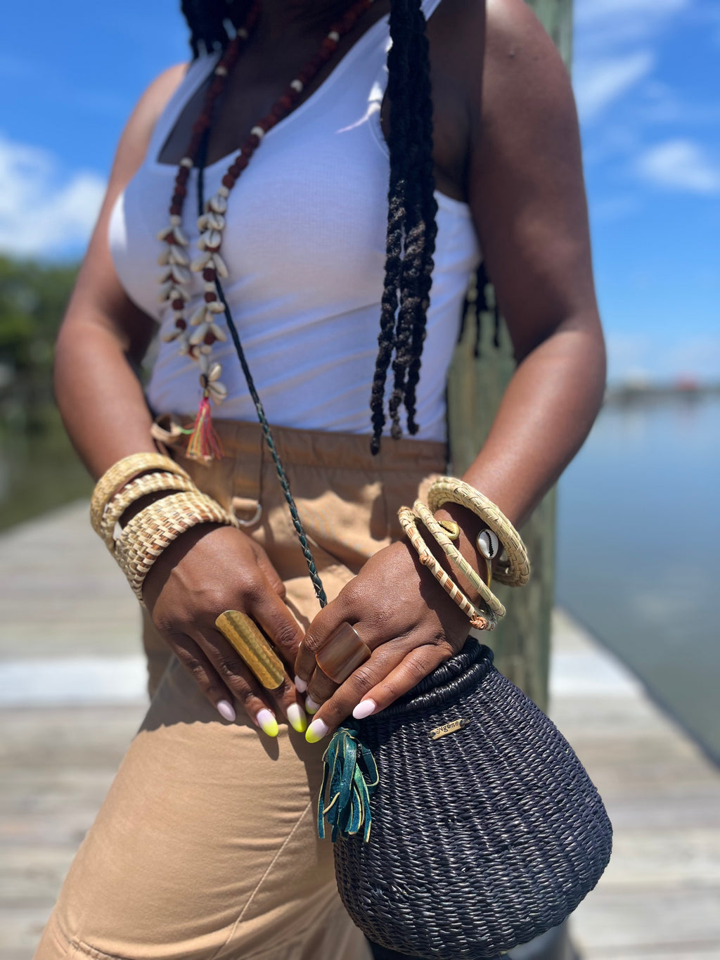 Sweetgrass Earrings
