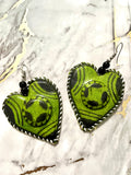 Akoma Leather Earrings