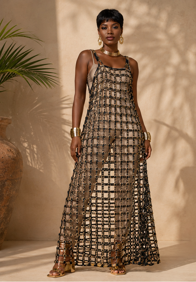 SWEETGRASS MAXI DRESS