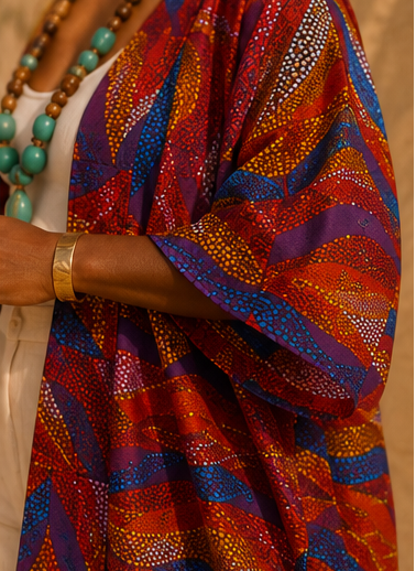 SEA ISLAND SUNSET KIMONO