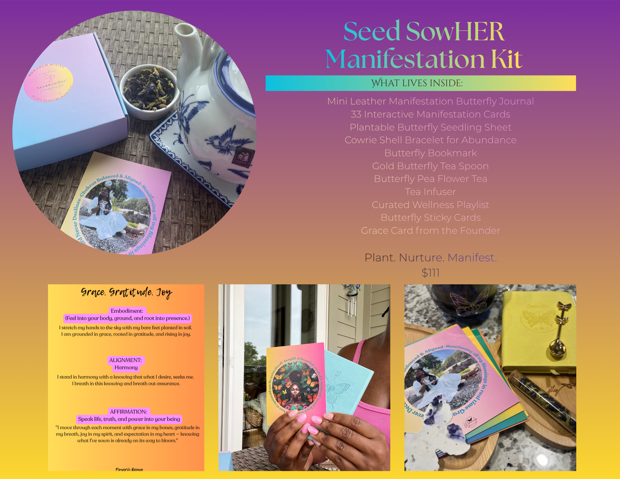 Chrysalis Founding App Member + SeedSowHer Kit