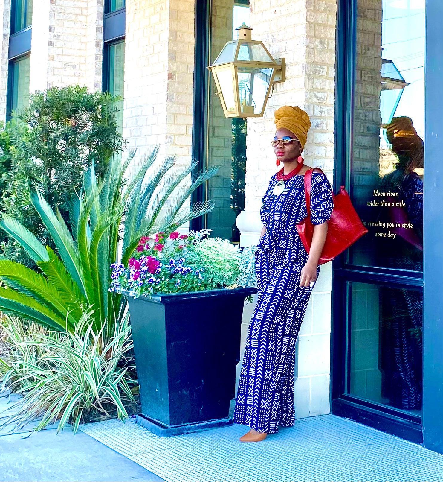 Yemi Luxe Mudcloth Jumpsuit